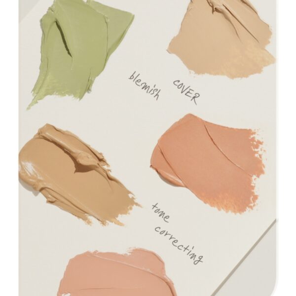 LUNA Conceal Blender Palette Clear Cover #01 Clear Cover (+Dual brush) - Image 7