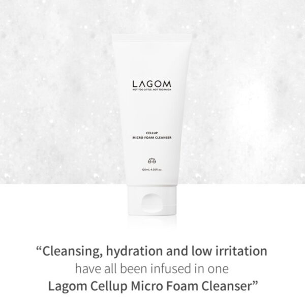 Lagom Cellup Micro Foam Cleanser - Image 2