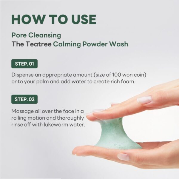 MEDIHEAL The Teatree Calming Powder Wash - Image 7
