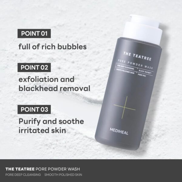 MEDIHEAL The Teatree Pore Powder Wash - Image 3