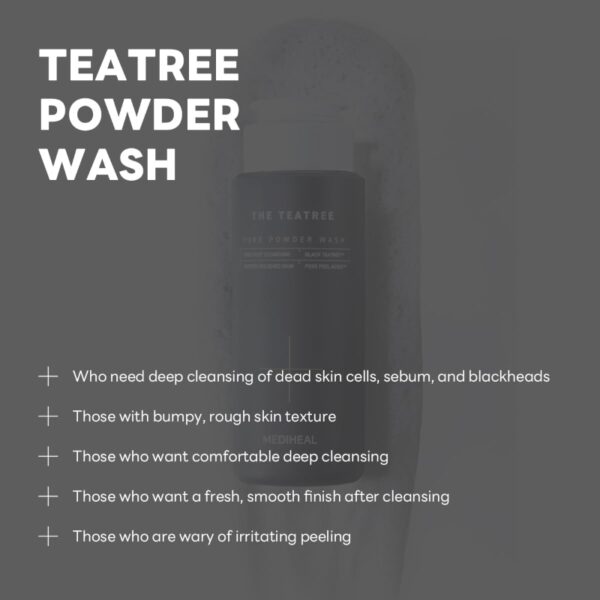 MEDIHEAL The Teatree Pore Powder Wash - Image 6