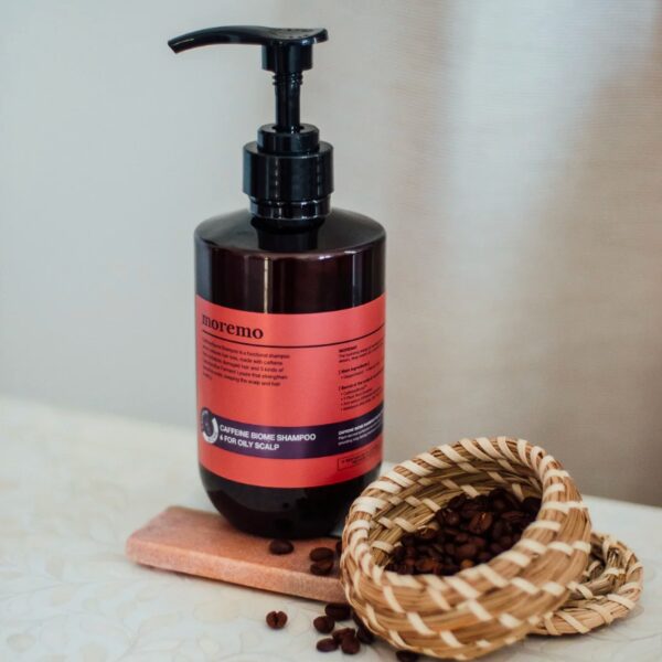 MOREMO Caffeine Biome Shampoo For Oily Scalp 500ml [#Lime Herb] - Image 2