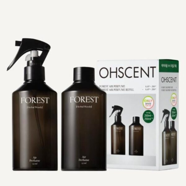 ohscent Air Perfume LOVE 500ml Set (+herbal Woody mini)