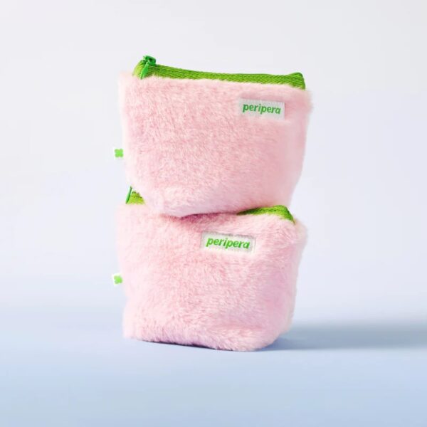 Peripera Soft berry fur pouch - Image 3