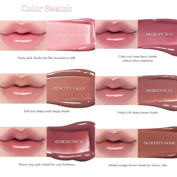 ROM&ND Glasting Colour Gloss [#6 Colors] - Image 12