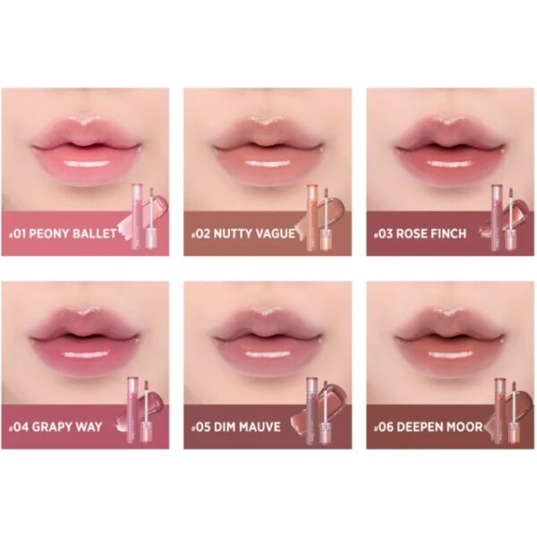 ROM&ND Glasting Colour Gloss [#6 Colors] - Image 11