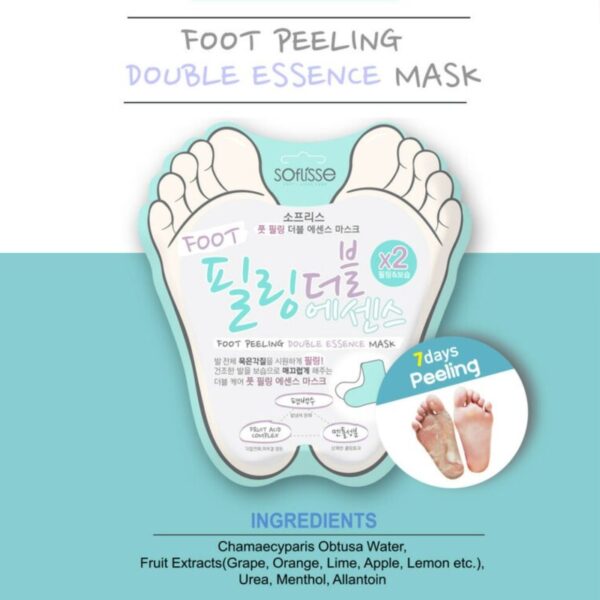 Soflisse Foot Peeling Double Essence Mask - Image 3