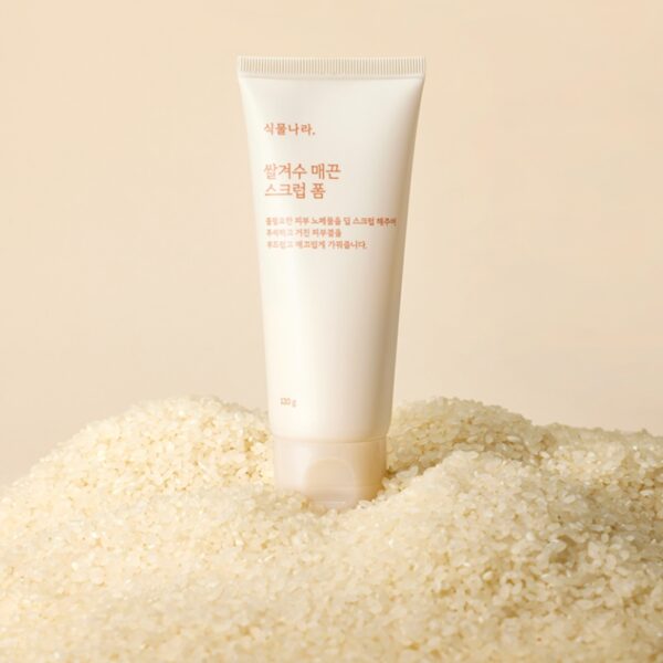 Singmulnara Rice Bran Water Scrub Foam - Image 3