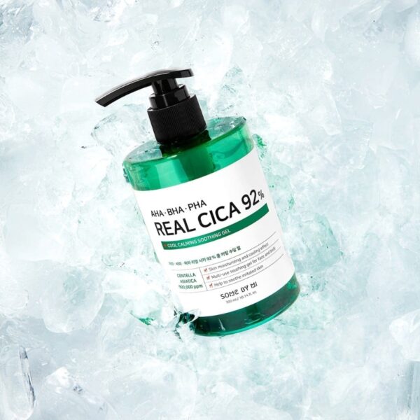 SOME BY MI AHA, BHA, PHA Real Cica 92% Cool Calming Soothing Gel 300ml