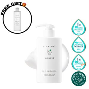 S. NATURE Blanche Cleanser 260mL (+Toner)