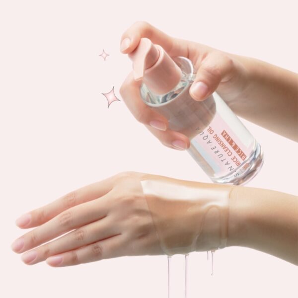 Snature Aqua Rice Cleansing Oil 200ml - Image 2