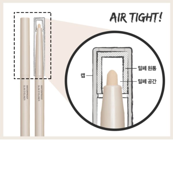 tooq Waterproof Slim Eyeliner [#2 Colors] - Image 7