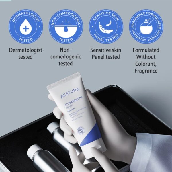 AESTURA Atobarrier365 Cream 80ml Set (+30ml+Cera-Hyal Moisture Ampoule) - Image 9