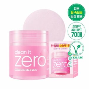 BANILA CO Clean It Zero Pink Hydration Toner 70pads