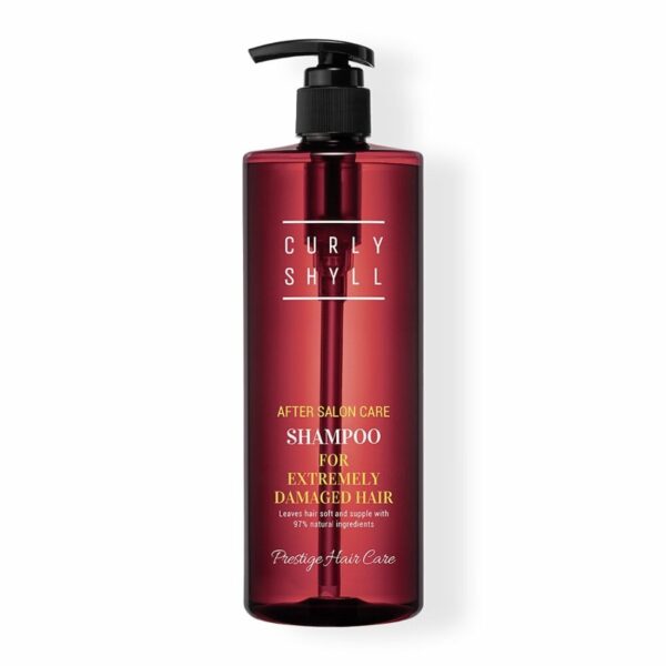 CURLYSHYLL After Salon Care Damage Repair Shampoo 500g Special Set (+Treatment 160mL)[+ travel kit & pouch] - Image 3
