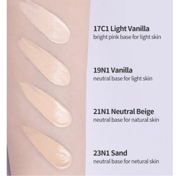 ETUDE Double Lasting Vegan Cover Foundation Set [#19N BANILLA](+ Tone-up Correcting Suncream 20ml) - Image 5