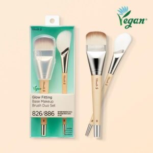 Fillimillis Glow Fitting Base Makeup Brush Duo Set (826/886)