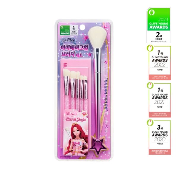 Secret Juju 💖Fillimilli Eye Makeup Brush Limited Edition Set(+ Blush Brush Gift) - Image 10