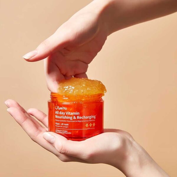JUMISO All Day Vitamin Nourishing & Recharging Wash off mask (+Salicylic Foaming Cleanser 20g) - Image 4