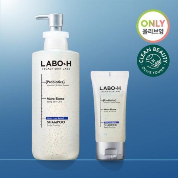 LABO-H Hair Loss Relief Shampoo Scalp Cooling Set - Image 2