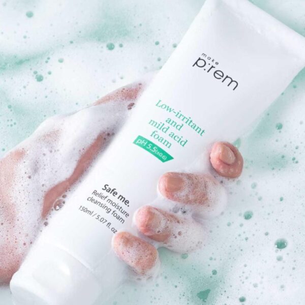 makeprem Safe Me Relief Moisture Cleansing Foam 1+1 Special Set - Image 4