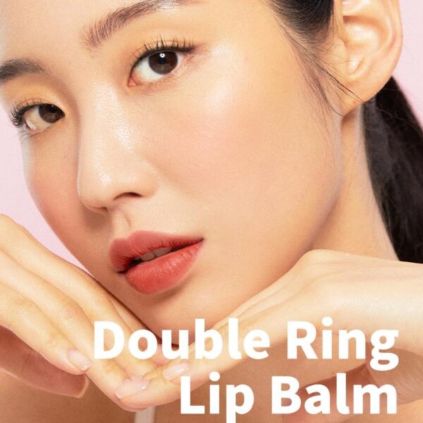 Sampar Addict Double Ring Lip Balm [#03 Peony] - Image 3