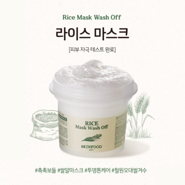 SKINFOOD Rice mask Wash Off - Image 2