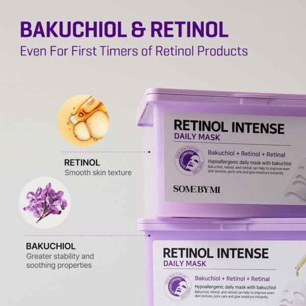 NEW💖 SOME BY MI Retinol Intense Daily Mask [#30 masks] - Image 3