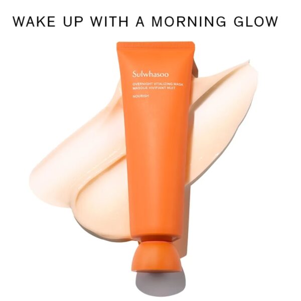 Sulwhasoo Overnight Vitalizing Face Mask (+35ml+Concentrated Ginseng cream +Essential Comfort Balancing 2kit) - Image 2