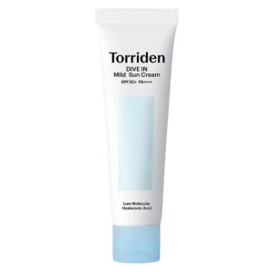 Renewal💖 Torriden DIVE IN Mild Sun Cream SPF50+ PA++++ 60ml
