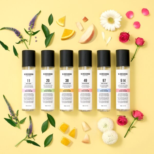 W.DRESSROOM Dress & Living Clear Perfume 160ml [#4 Colors]