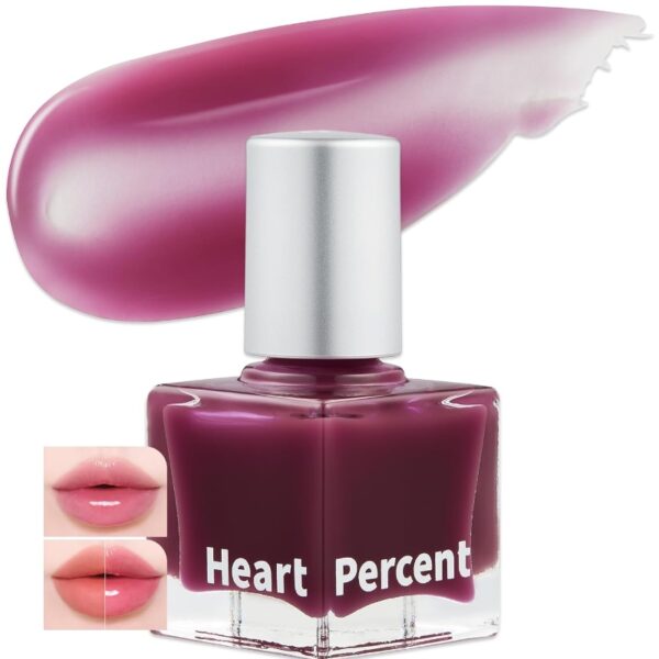 NEW💖 Heart Percent Top Coating Lip Plumper [#Warm #Cool] - Image 6