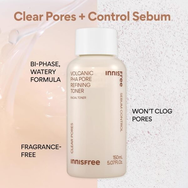 INNISFREE Volcanic PHA Pore Refining Toner - Image 4