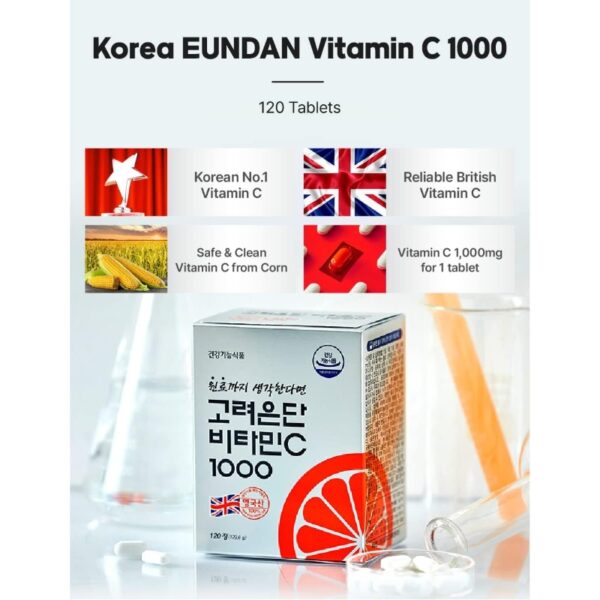 Korea EUNDAN Vitamin C 1,000mg - Image 2