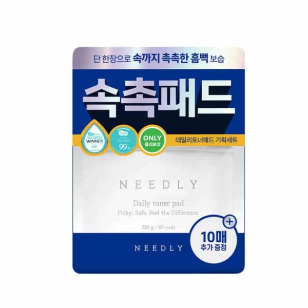 NEEDLY Daily Toner Pad 60P Set (+10P)