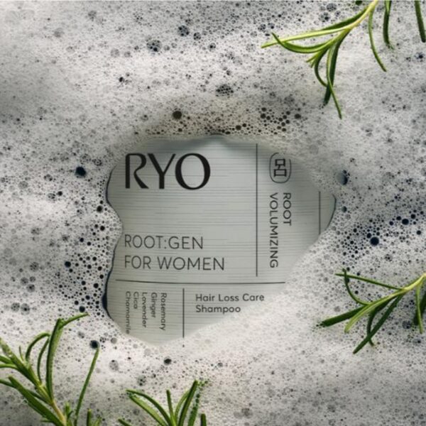 Ryo Root:Gen For Ryo Root:Gen For Women Hair Loss Care Shampoo 515ml (+Treatment 100ml) Hair Loss Care Shampoo 515ml - Image 3
