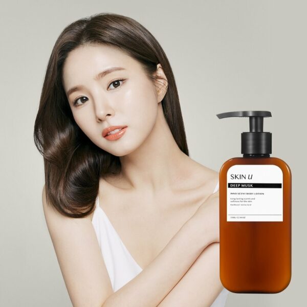 Skin U INNO:SCENT Libre Body Lotion & Shower Gel Set [#Deep Musk] - Image 2