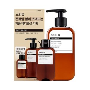 Skin U INNO:SCENT Libre Body Lotion & Shower Gel Set [#Deep Musk]