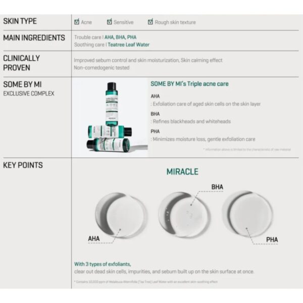 SOME BY MI AHA BHA PHA 30 Days Miracle Toner - Image 3