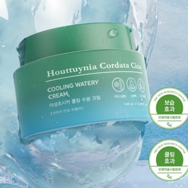 TONYMOLY Houttuynia Cordata Cica Cooling Watery Cream 100ml - Image 2