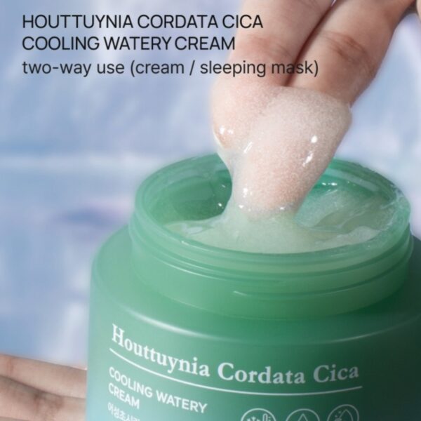 TONYMOLY Houttuynia Cordata Cica Cooling Watery Cream 100ml - Image 3