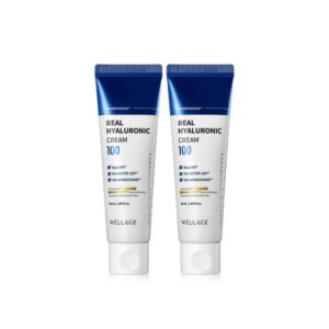 WELLAGE Real Hyaluronic 100 Cream 50ml Double Pack
