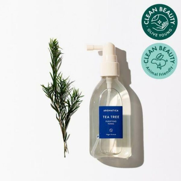 AROMATICA Tea Tree Purifying Tonic 100mL+100mL Double Set - Image 2