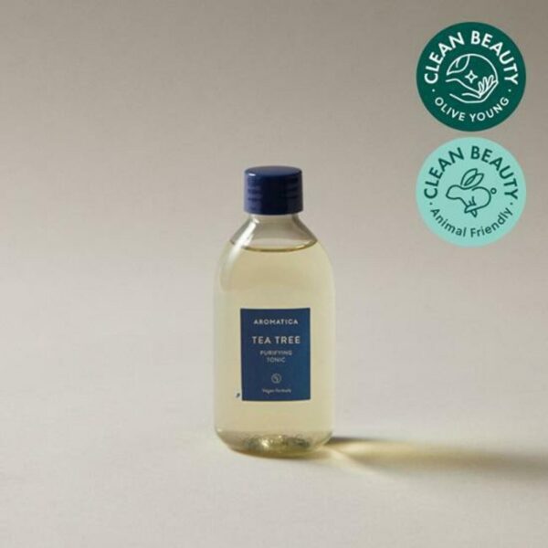 AROMATICA Tea Tree Purifying Tonic 100mL+100mL Double Set - Image 7