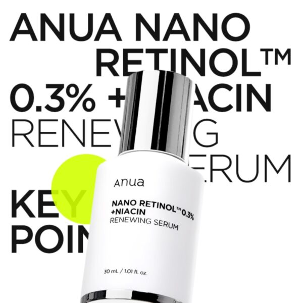 Anua Nano Retinol 0.3% + Niacin Renewing Serum - Image 4