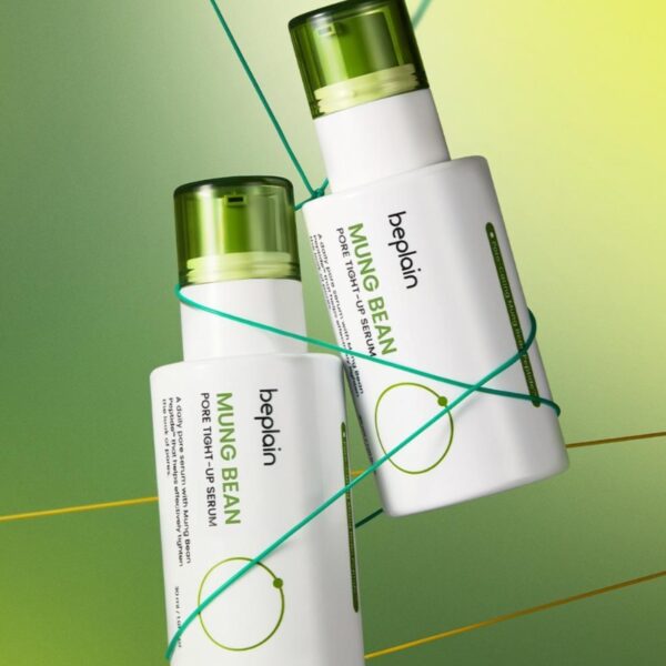 Beplain Mung Bean Pore Tight-up Serum Double Set - Image 5
