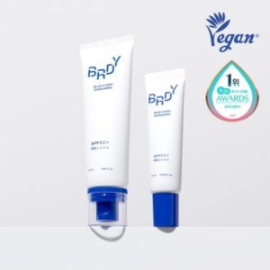 BE READY Blue Hydro Sunscreen SPF50+pa++++ 70ml Set (+Cicaffeine Trouble Reset serum 15ml)