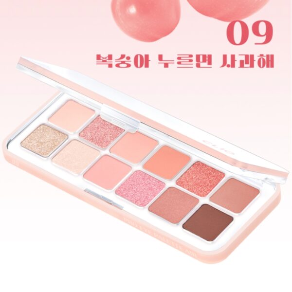 Clio Pro Eye Palette Air Special Set [#09 #10] (+Sticker+Keyring+ String Bag) - Image 3