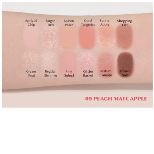 Clio Pro Eye Palette Air Special Set [#09 #10] (+Sticker+Keyring+ String Bag) - Image 6