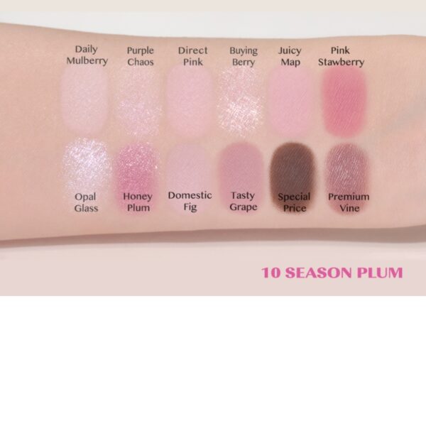 Clio Pro Eye Palette Air Special Set [#09 #10] (+Sticker+Keyring+ String Bag) - Image 10